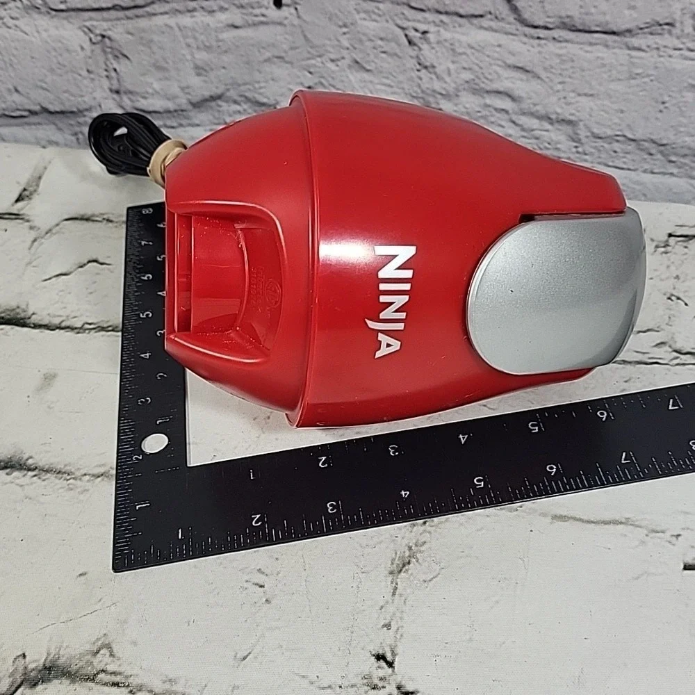 Ninja Storm QB751Q Food Processor Replacement Motor Power‎ Cord Only In RED